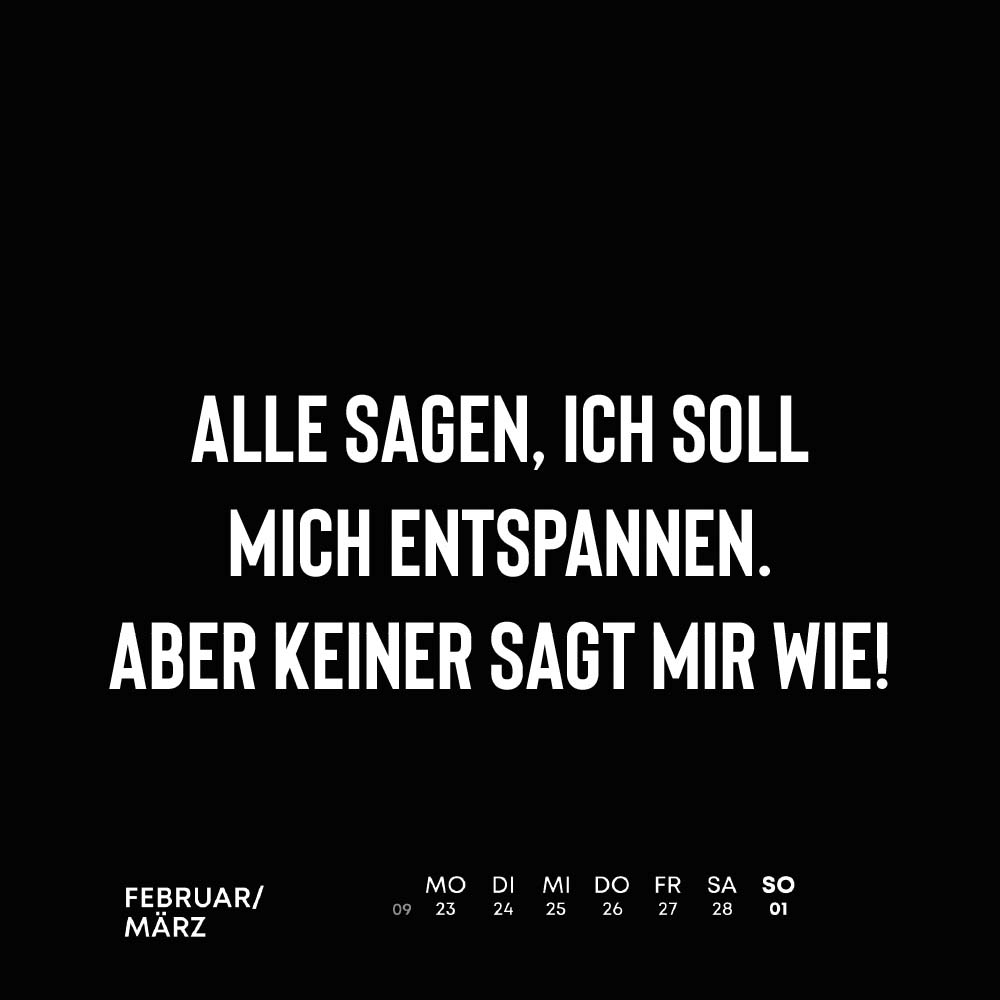 Ich liebe Sarkasmus 2026 - 52 Wochen im Jahr - Wochentischkalender