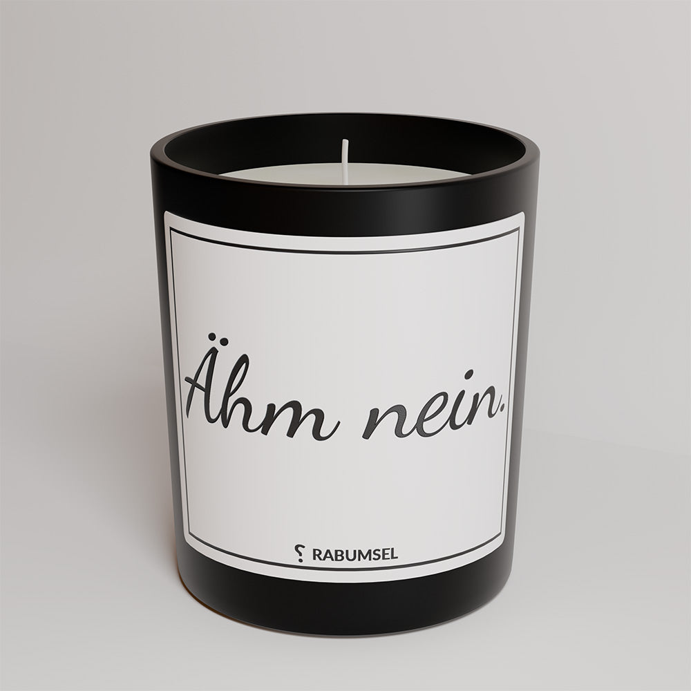Ähm nein. - Duftkerze