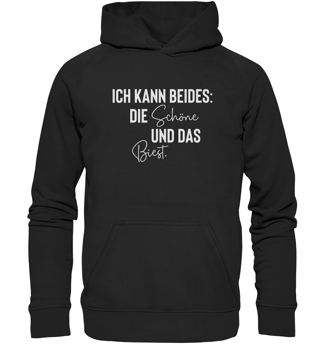 Ich kann beides: Die Schöne und das Biest - Hoodie