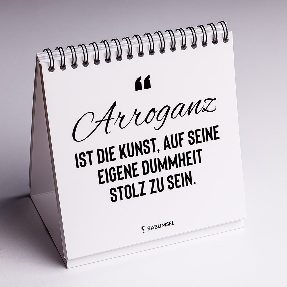 Schon wieder Montag 52 Wochen im Jahr - Sarkasmus Sprüche Tischaufsteller